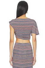 Perla Shiny Knit Top - thumbnail 7