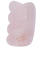Product image of Angela Caglia Skincare Rose Quartz Gua Sha Lifting Tool. Click to view full details