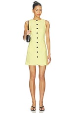 Leah Linen Mix Dress - thumbnail 4