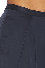 Millicent Satin Trouser in Navy - thumbnail 9