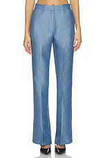 Figaro Satin Trouser in Heather - thumbnail 4