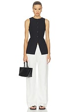 Leo Linen Mix Waistcoat - thumbnail 7