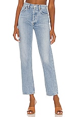 Product image of AGOLDE Jean de cintura ceñida de los años 90. Click to view full details