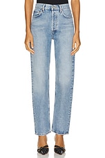 90s Pinch Waist High Rise Straight