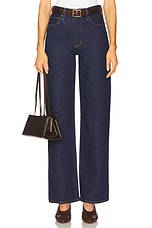 Harper Mid Rise Relaxed Straight Jeans