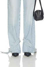 Cinched Hem Loose Taper Jeans - thumbnail 10