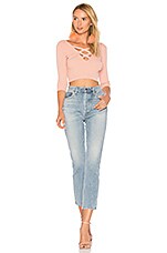 agolde riley blue rock