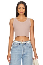 Cropped Poppy Tank