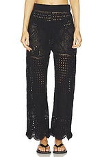 Wesley Quilt Flared Pants