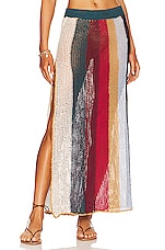 Product image of Agua Bendita Cyprus Midi Skirt. Click to view full details