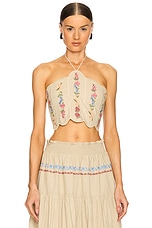 Serenity Blush Halter Top - thumbnail 4