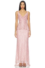 Klara Beaded Gown - thumbnail 4