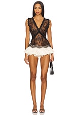 Aja Satin Bloomer Skirt - thumbnail 8