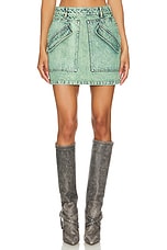 Denim Cherry Skirt