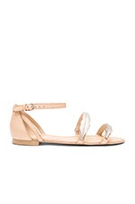 Product image of ale by alessandra Pressed Leather Feather Sandal. Click to view full details