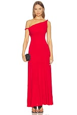 Noelia Twist Strap Paneled Maxi Dress - thumbnail 4