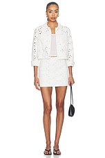 Chloe Boxy Cropped Jacket - thumbnail 8