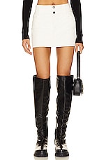 Laika Faux Leather Mini Skirt