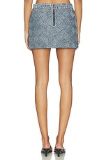 Rubi Woven Denim Micro Skirt - thumbnail 7