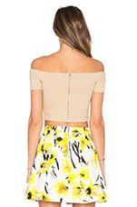 Alice + Olivia Gracelyn Top in Nude | REVOLVE