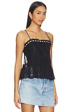Alessia Lace Ruffle Crop Top - thumbnail 5