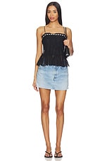 Alessia Lace Ruffle Crop Top - thumbnail 7
