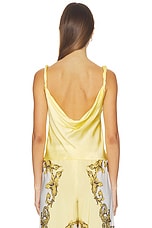 Monique Twist Strap Cowl Neck Tank - thumbnail 6