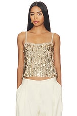 Nicolette Allover Sequin Tank - thumbnail 4