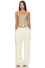 Nicolette Allover Sequin Tank - thumbnail 7