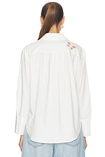 Finely Embellished Buttondown With Cutouts - thumbnail 6