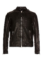 ALLSAINTS Cora Leather Jacket in Black | REVOLVE