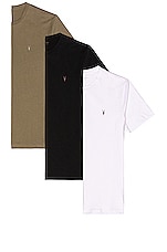Product image of ALLSAINTS Brace Crew Tees 3 Pack. Click to view full details