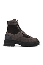 Hank Combat Suede Boot