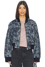 Kaytra Denim Bomber - thumbnail 4
