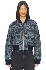 Kaytra Denim Bomber - thumbnail 5