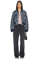 Kaytra Denim Bomber - thumbnail 8