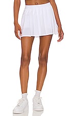 Product image of alo Varsity Tennis Skirt. Click to view full details