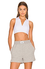 Product image of alo Charmed Collar Bra Tank. Click to view full details