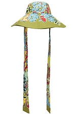 Solstice Wide Brim Tie Sunhat - thumbnail 6