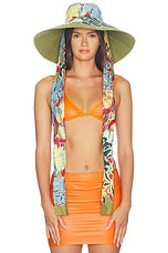 Solstice Wide Brim Tie Sunhat - thumbnail 7
