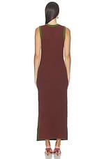 Lasso Patchwork Knit Dress - thumbnail 7
