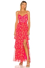 Product image of Amanda Uprichard Thaddea Maxi Dress. Click to view full details