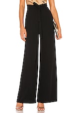 Amanda Uprichard Ariya Pant in Black | REVOLVE