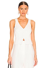Product image of Amanda Uprichard Dovima Vest. Click to view full details