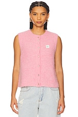 East Sleeveless Cardigan