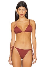 String Triangle Bikini Top