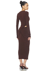 Heloise Cut Out Midi Dress - thumbnail 6