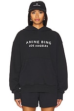 ANINE BING Alto Hoodie in Black