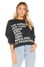 Product image of ANINE BING City Love Sweatshirt. Click to view full details