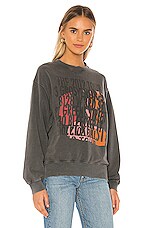 ANINE BING Ramona Sweatshirt in Charcoal | REVOLVE